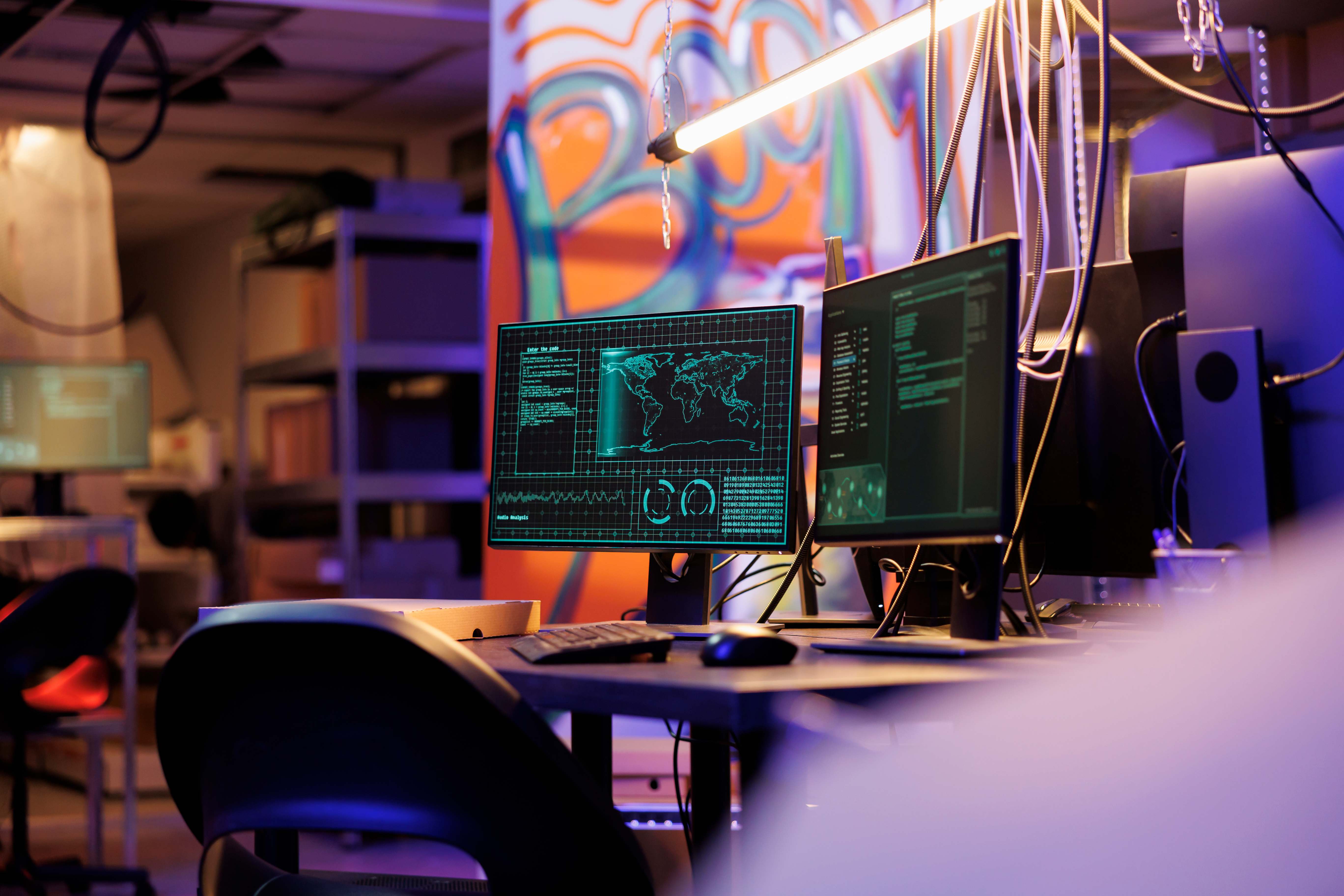 OptiTech operations center — local Rhode Island IT support